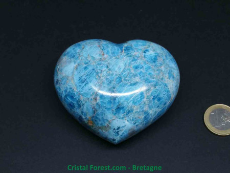 Apatite Bleue - Coeur