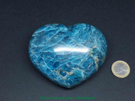 Apatite Bleue - Coeur