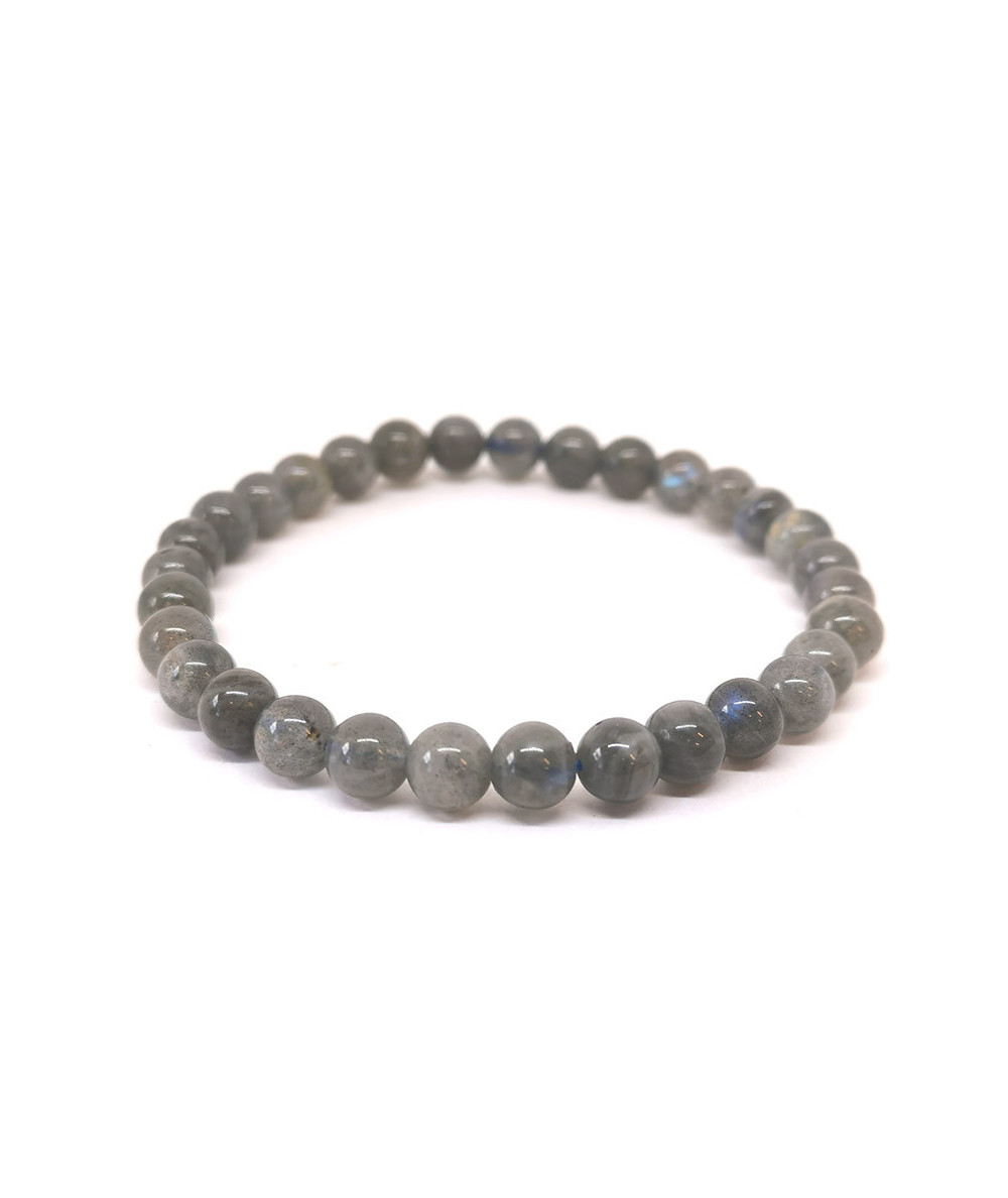 Bracelet labradorite boule 8mm