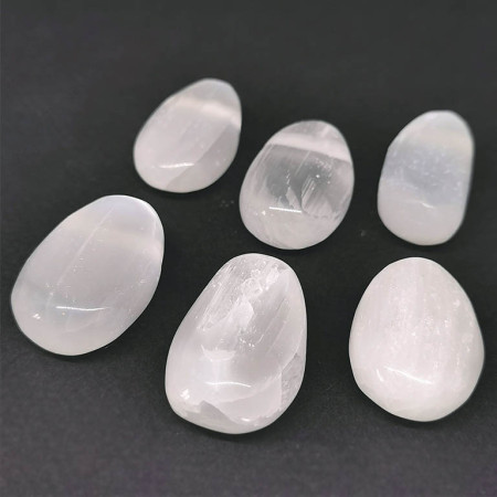 Pierres précieuses,Baguette en cristal de gypse et de sélénite, pierre  d'énergie naturelle, pierre - Type 1pcs-hight 24-26cm