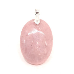 Opale Rose des Andes - Pendentif Bélière - Cabochon