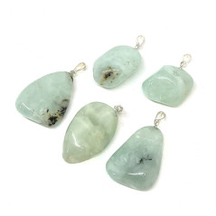 Prehnite - Pendentif Pierre Roulée