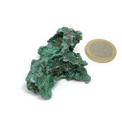 Malachite Fibreuse - Pierre Brute