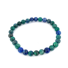 Azurite-Malachite - Bracelet Boules