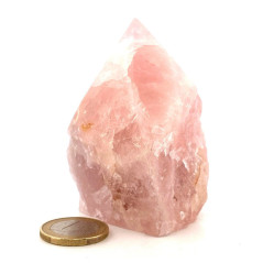 Quartz Rose - Pointe Semi-Polie