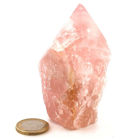 Quartz Rose - Pointe Semi-Polie