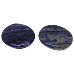 Sodalite - deux galets plats