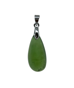 pendentif bélière - jade néphrite