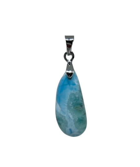 Larimar - Pendentif bélière