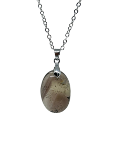 Quartz fumé - pendentif bélière