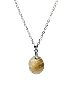 rutile - pendentif bélière