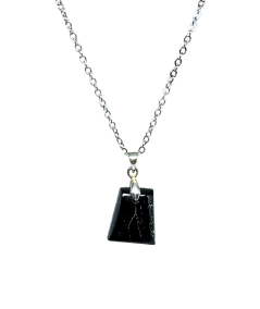 Tourmaline noire - Pendentif Bélière