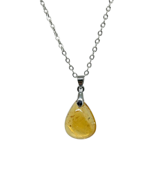 Citrine Naturelle - Pendentif Bélière