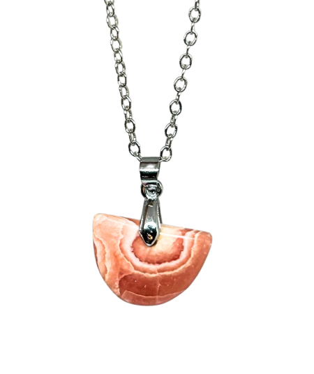 Rhodochrosite - Pendentif Bélière