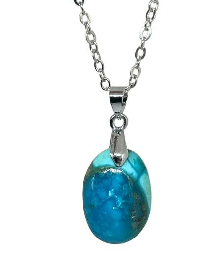 Turquoise d'Iran - Pendentif Bélière