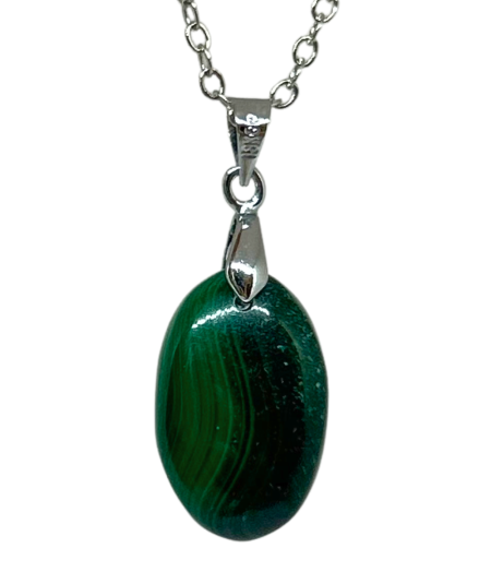 Malachite - Pendentif Bélière